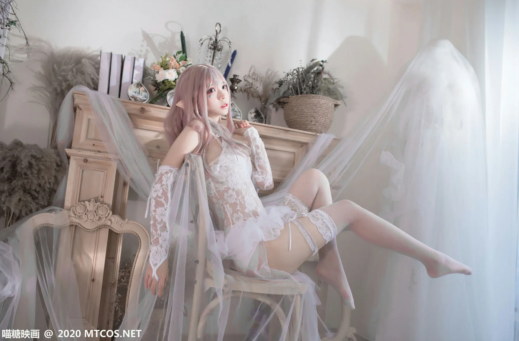 MTYH 喵糖映画 Vol.181  纯白精灵 - 5