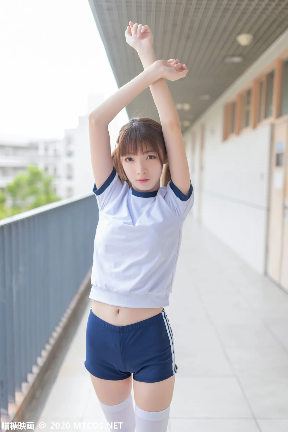 MTYH 喵糖映画 Vol.182  白袜体操服 马尾 - 3