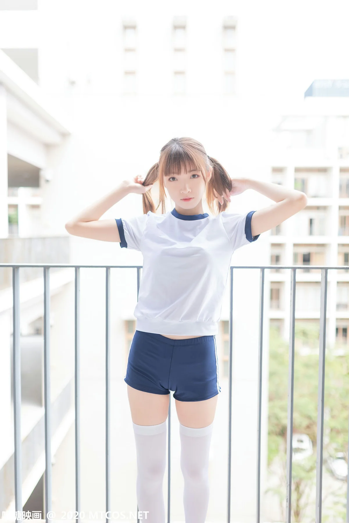 MTYH 喵糖映画 Vol.182  白袜体操服 马尾 - 6