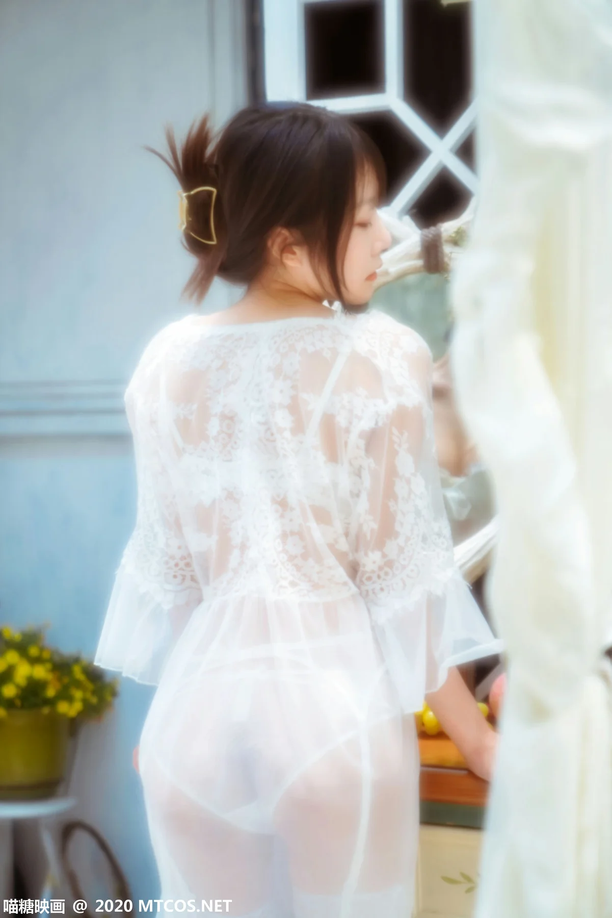 MTYH 喵糖映画 Vol.197  白裙轻纱 - 3