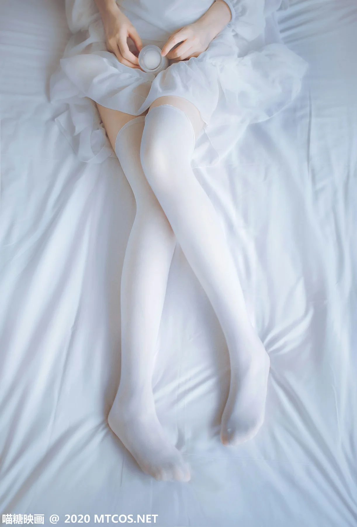 MTYH 喵糖映画 Vol.204  纯白睡裙 - 6