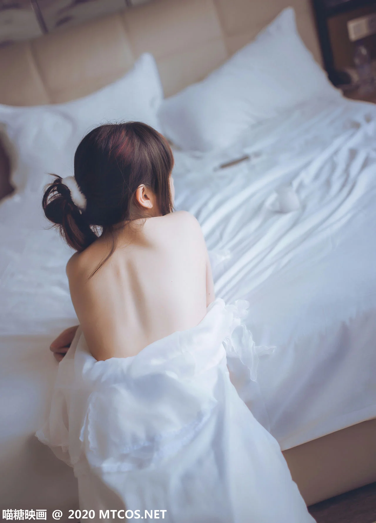 MTYH 喵糖映画 Vol.204  纯白睡裙 - 4