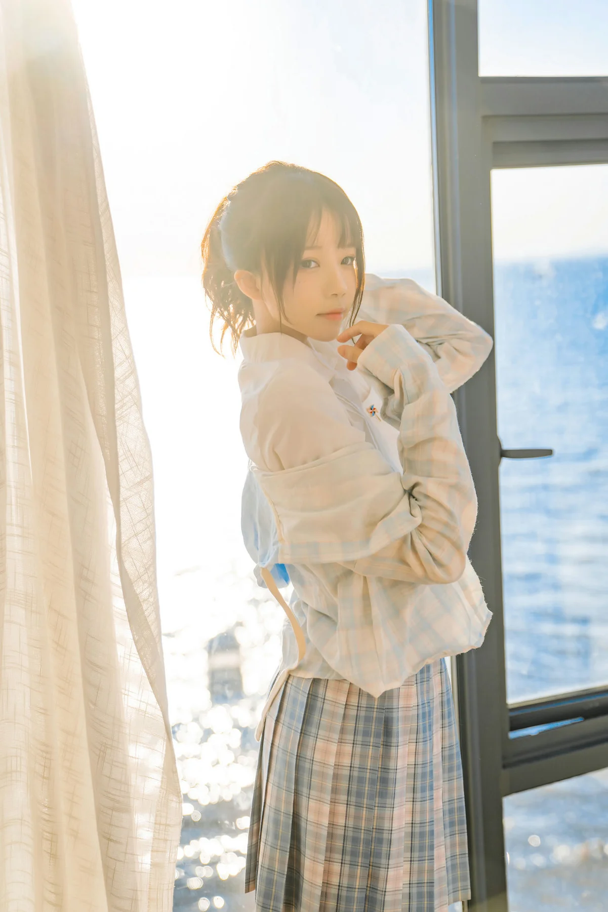 MTYH 喵糖映画 Vol.241 窗边的海 清纯学妹 - 2