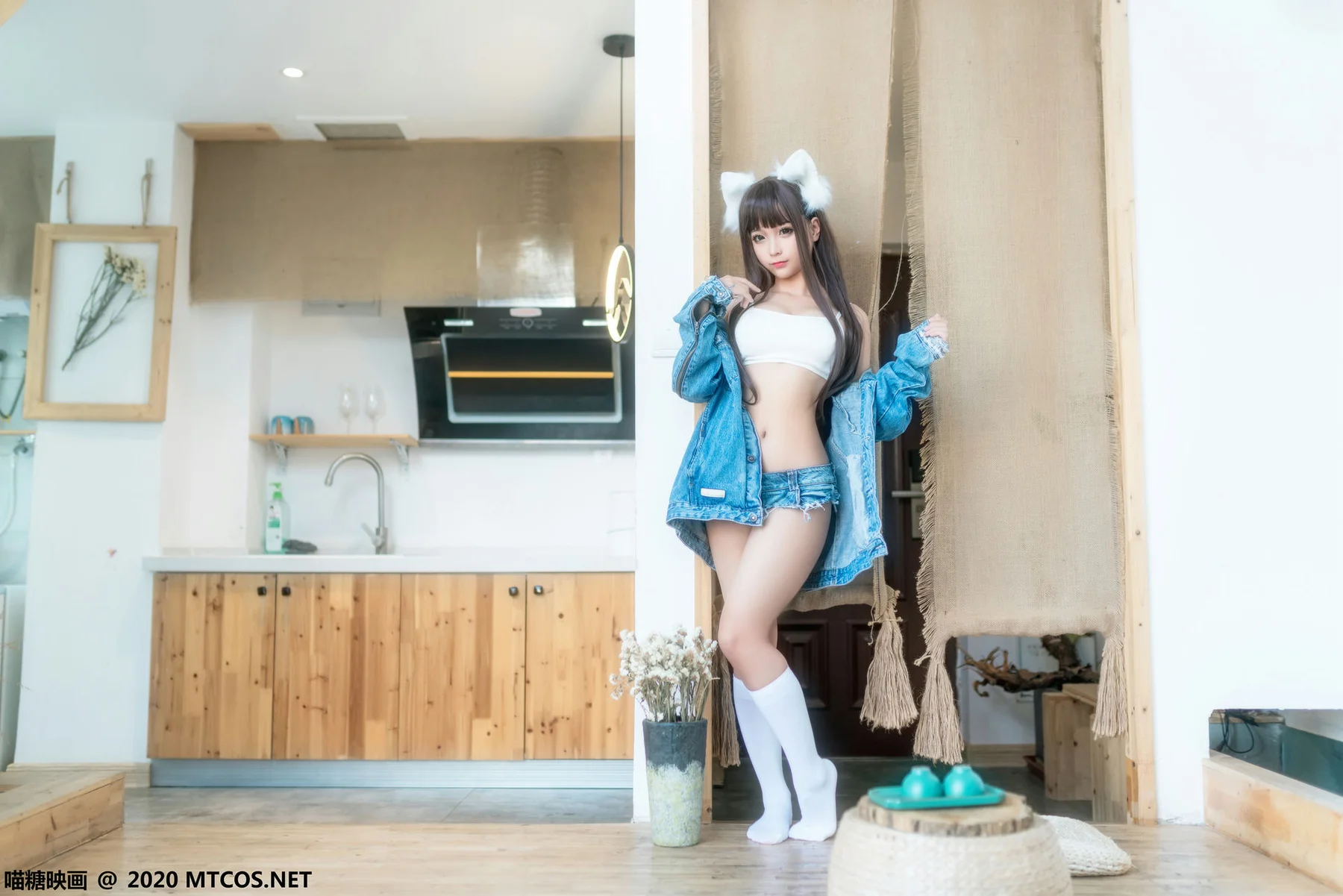 MTYH 喵糖映画 Vol.242  牛仔猫耳 - 2