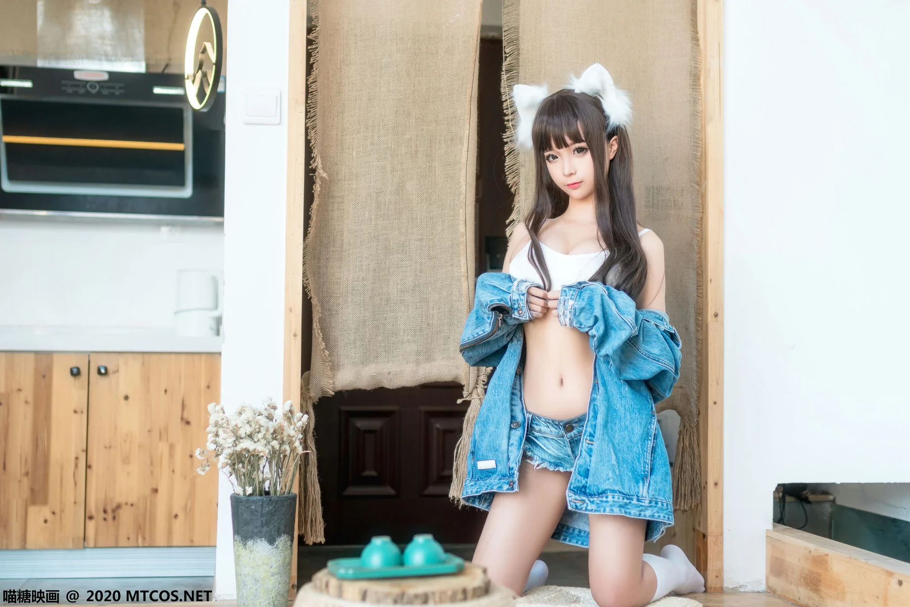MTYH 喵糖映画 Vol.242  牛仔猫耳 - 2