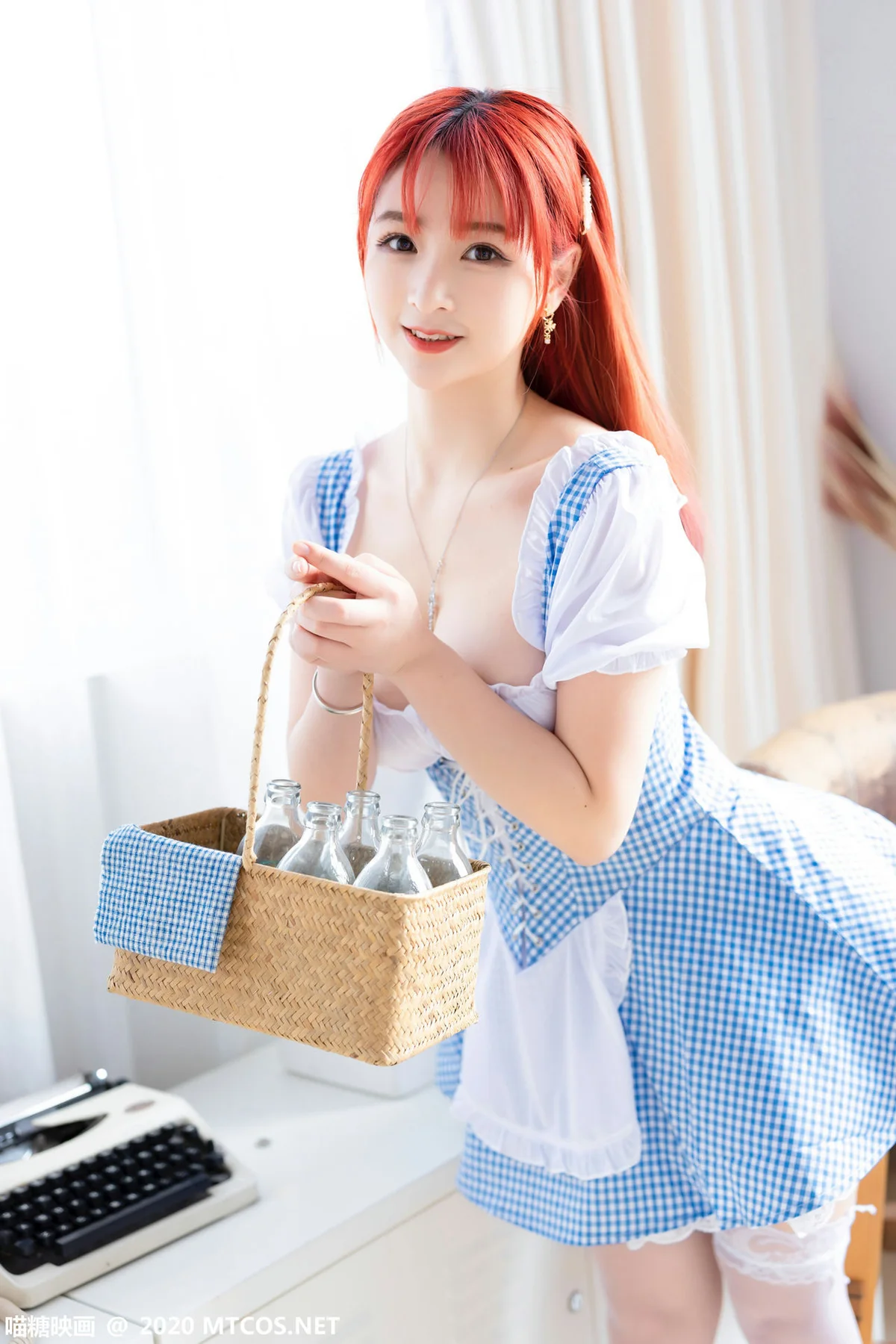 MTYH 喵糖映画 Vol.244 蓝色厨娘 - 4