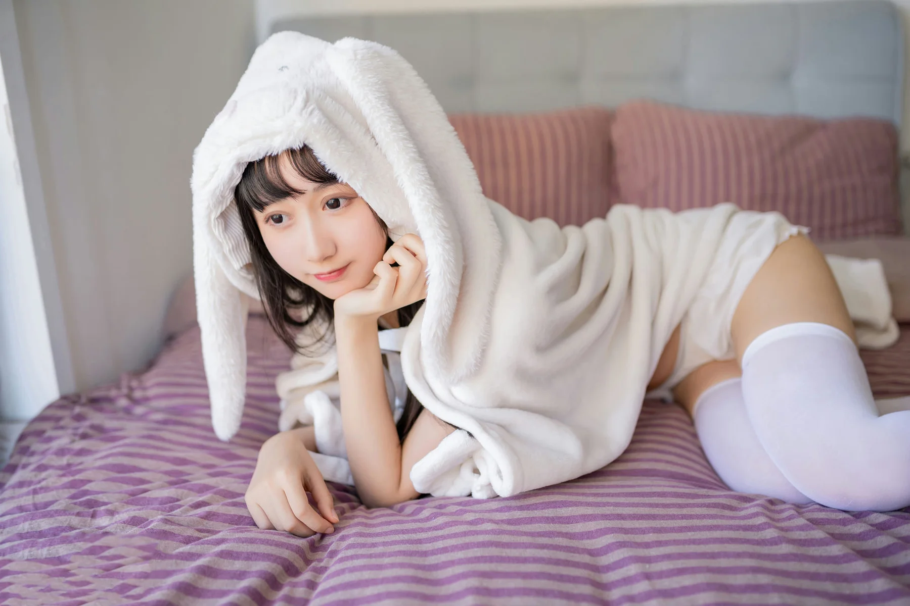 MTYH 喵糖映画 Vol.245 浴巾兔子 - 8