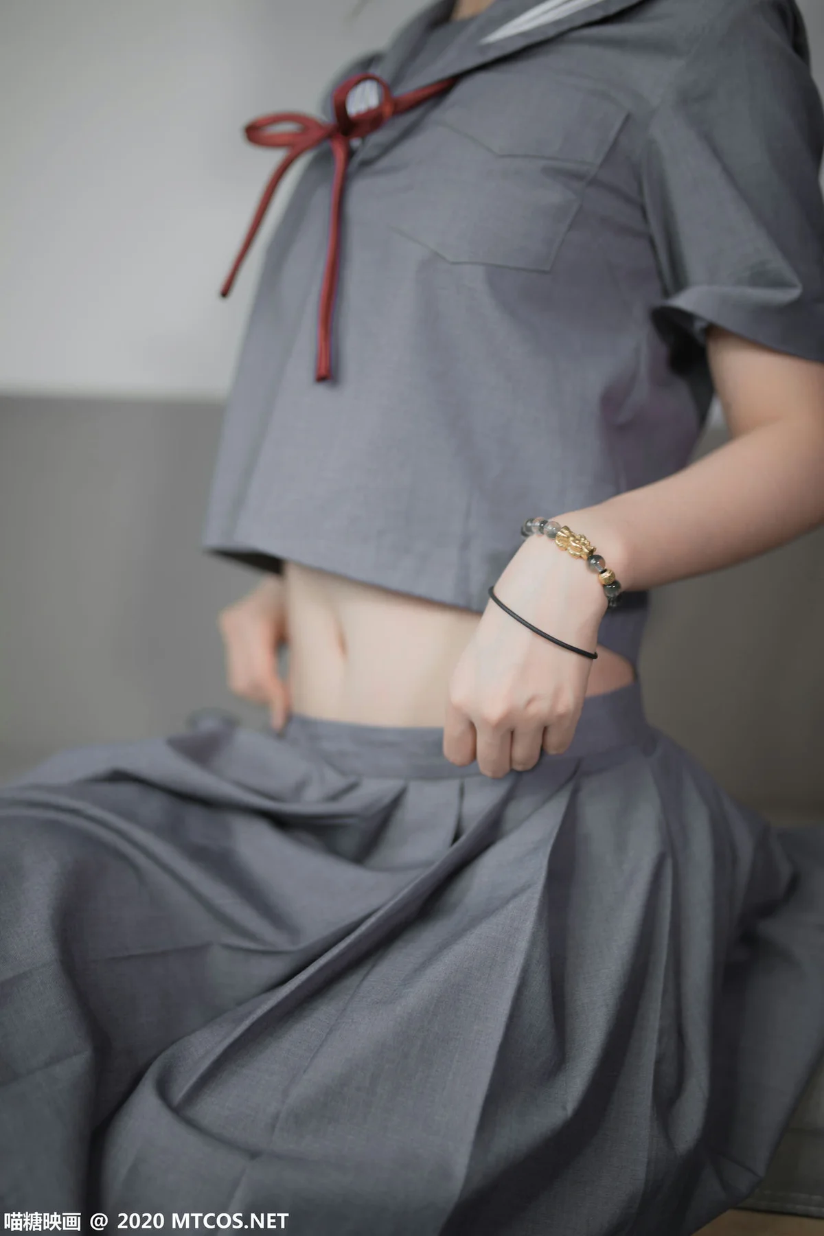 MTYH 喵糖映画 Vol.295  制服灰丝 - 8