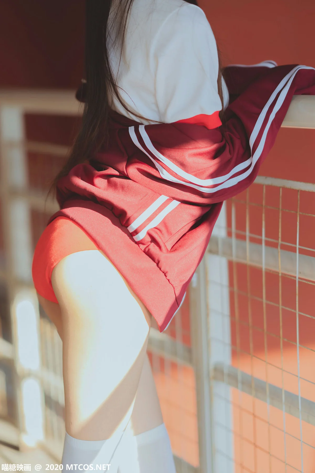 MTYH 喵糖映画 Vol.308  红色校服美眉 - 1