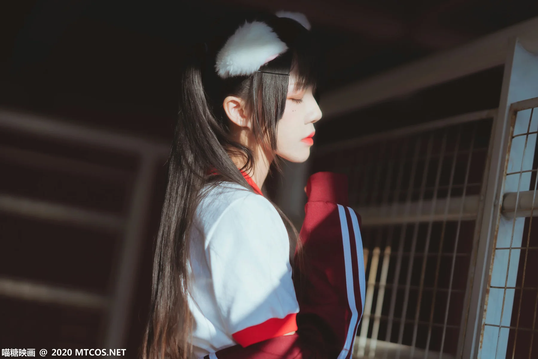 MTYH 喵糖映画 Vol.308  红色校服美眉 - 3