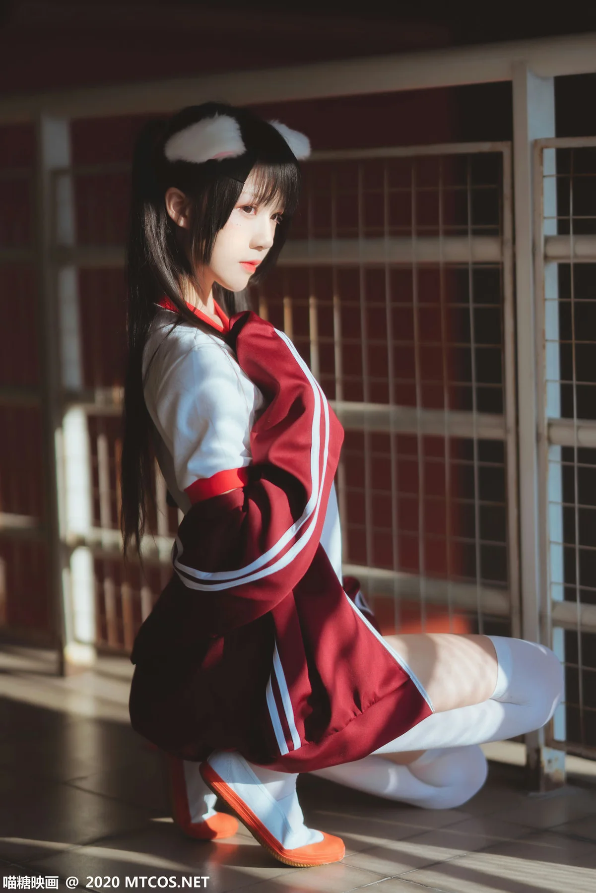 MTYH 喵糖映画 Vol.308  红色校服美眉 - 4