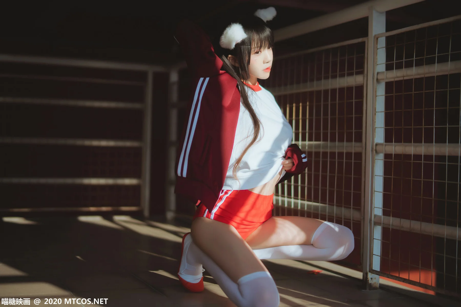 MTYH 喵糖映画 Vol.308  红色校服美眉 - 8