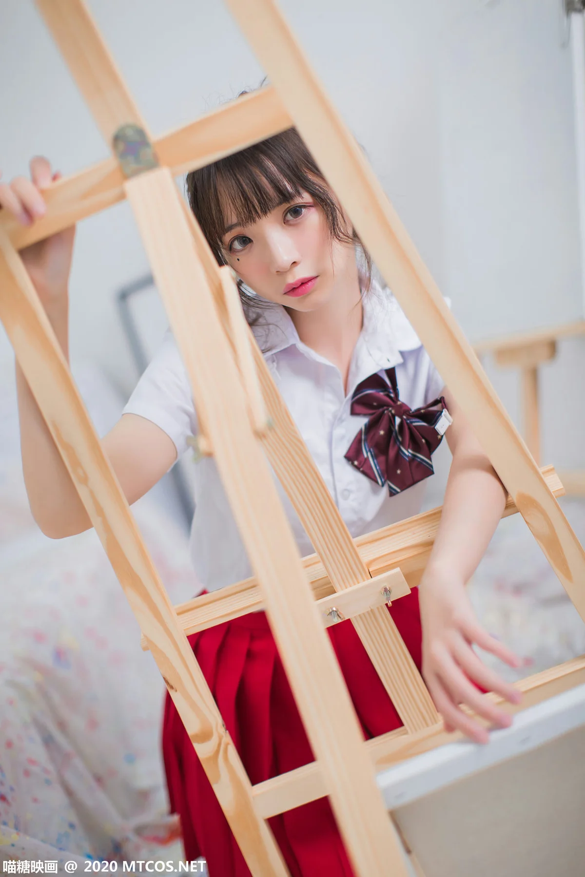 MTYH 喵糖映画 Vol.319  画室少女制服 - 9