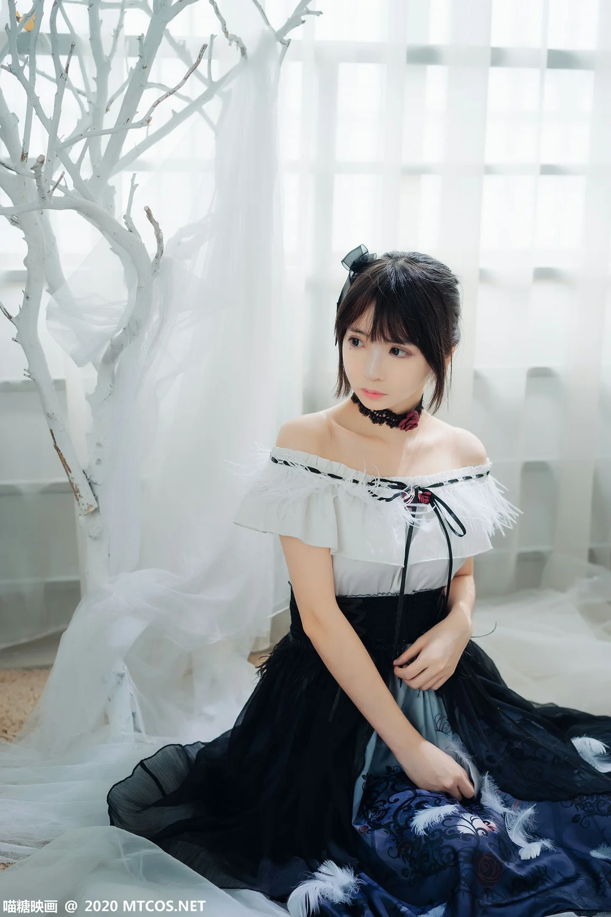 MTYH 喵糖映画 Vol.329 小白裙 - 1