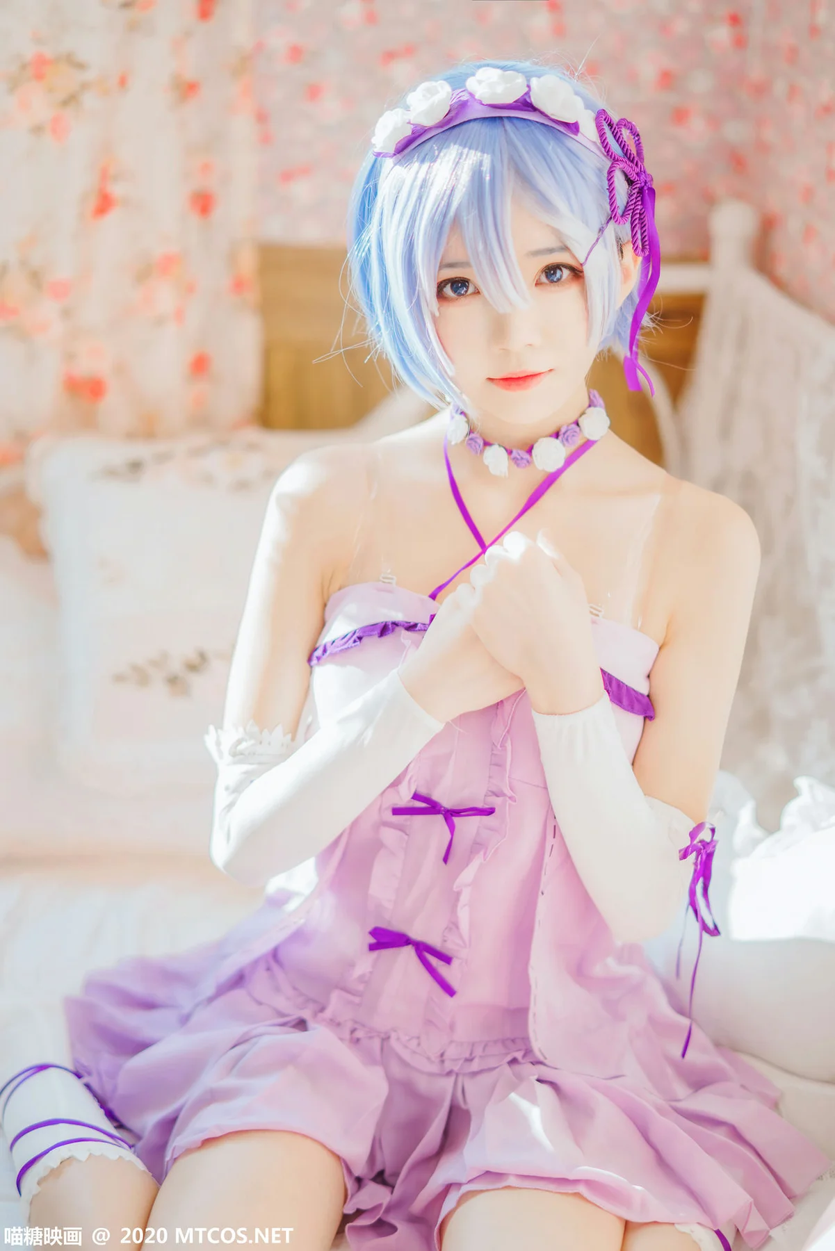 MTYH 喵糖映画 Vol.337  雷姆睡裙 - 1