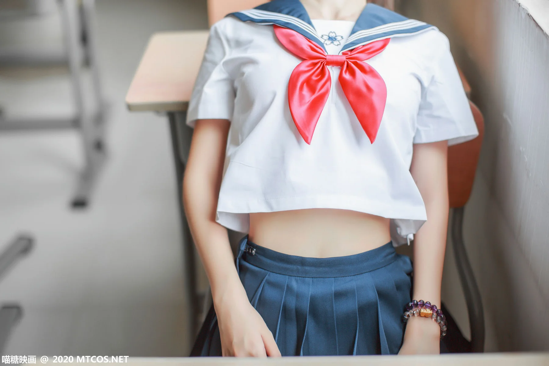 MTYH 喵糖映画 Vol.340 同桌的水手服 - 9