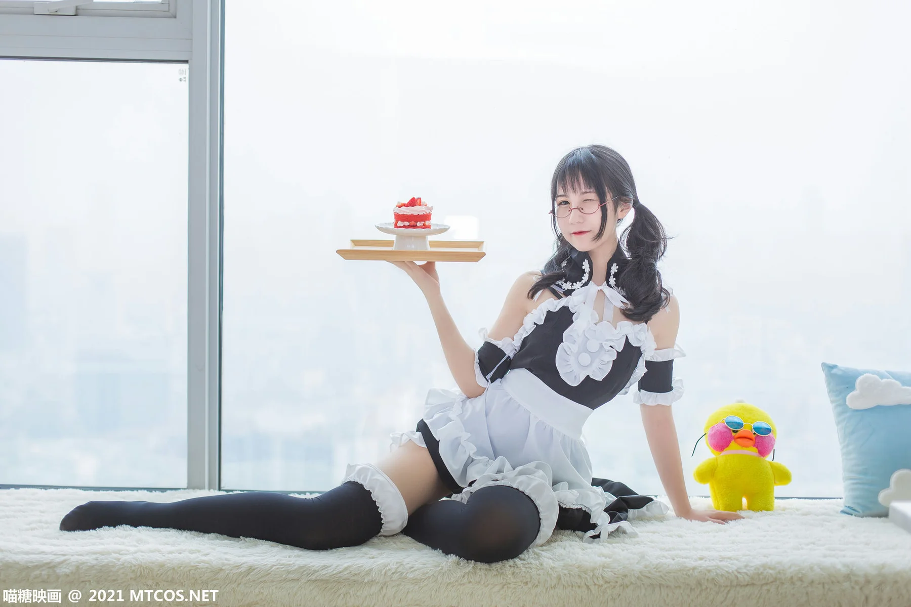 MTYH 喵糖映画 Vol.352 女仆眼镜少女 - 6