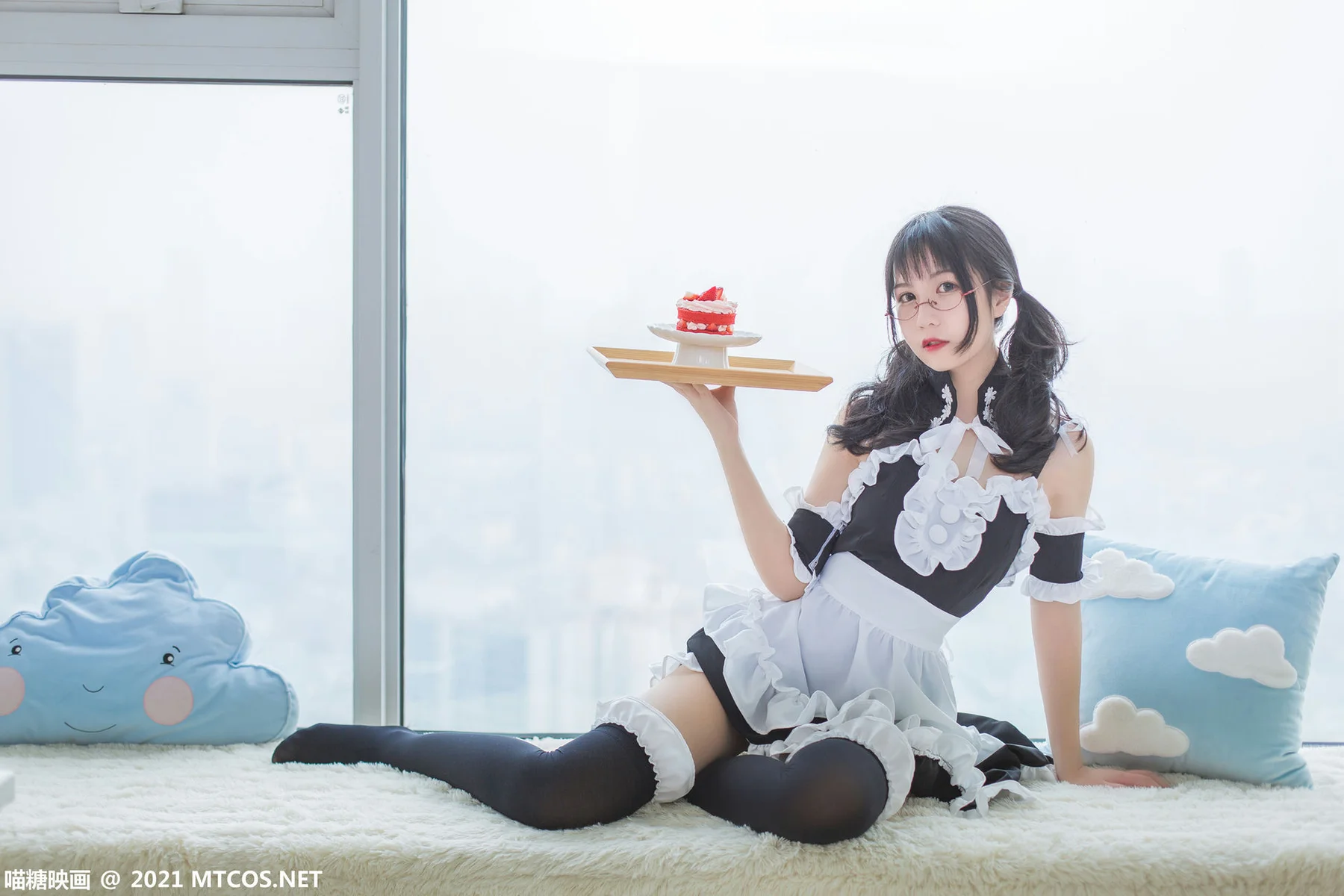 MTYH 喵糖映画 Vol.352 女仆眼镜少女 - 7