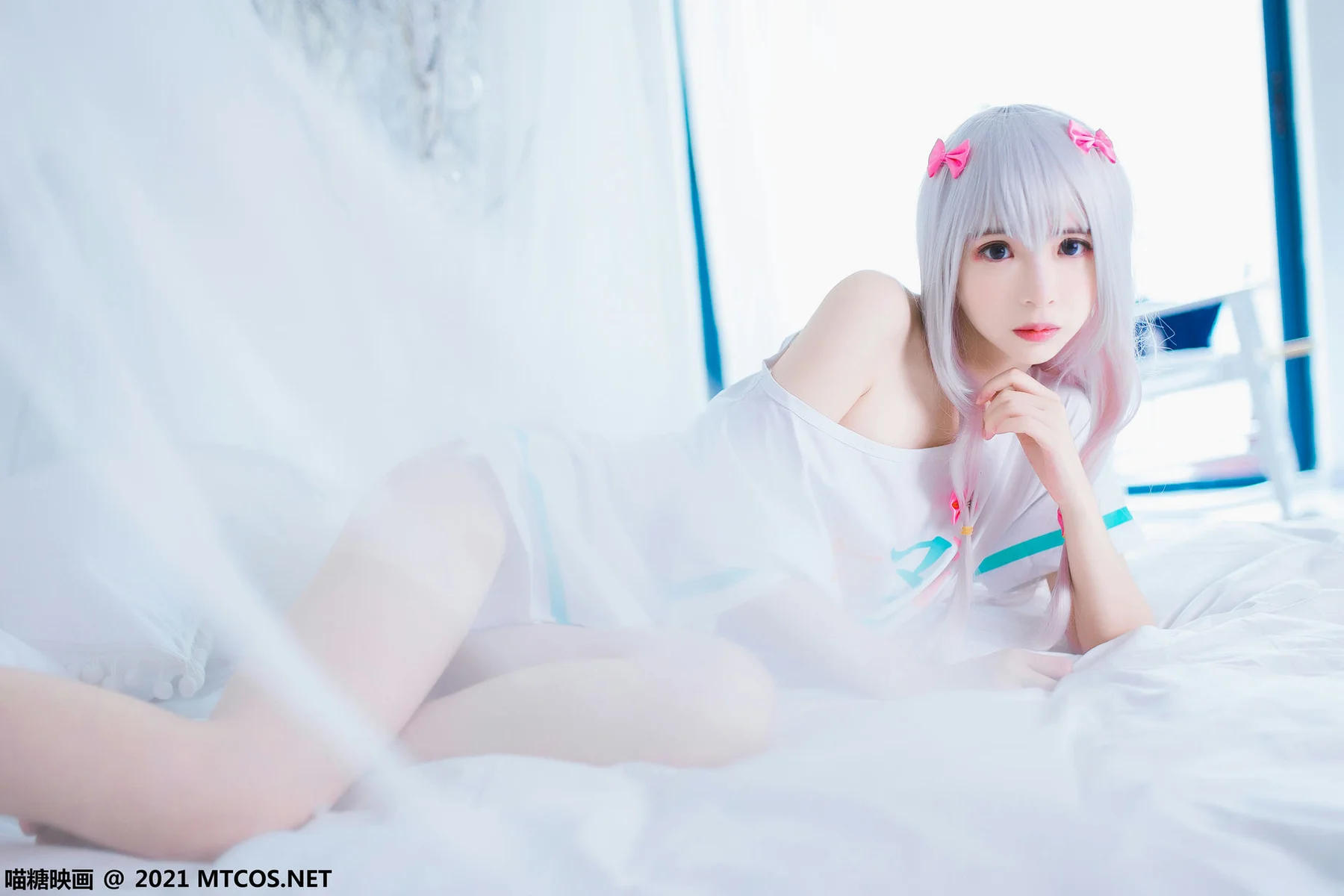 MTYH 喵糖映画 Vol.359 纱雾和白猫 - 7