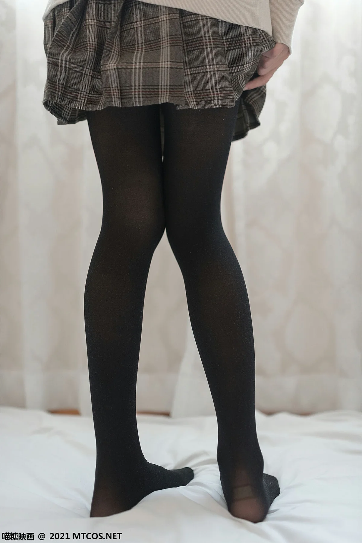 MTYH 喵糖映画 Vol.367 jk制服黑直长 - 9