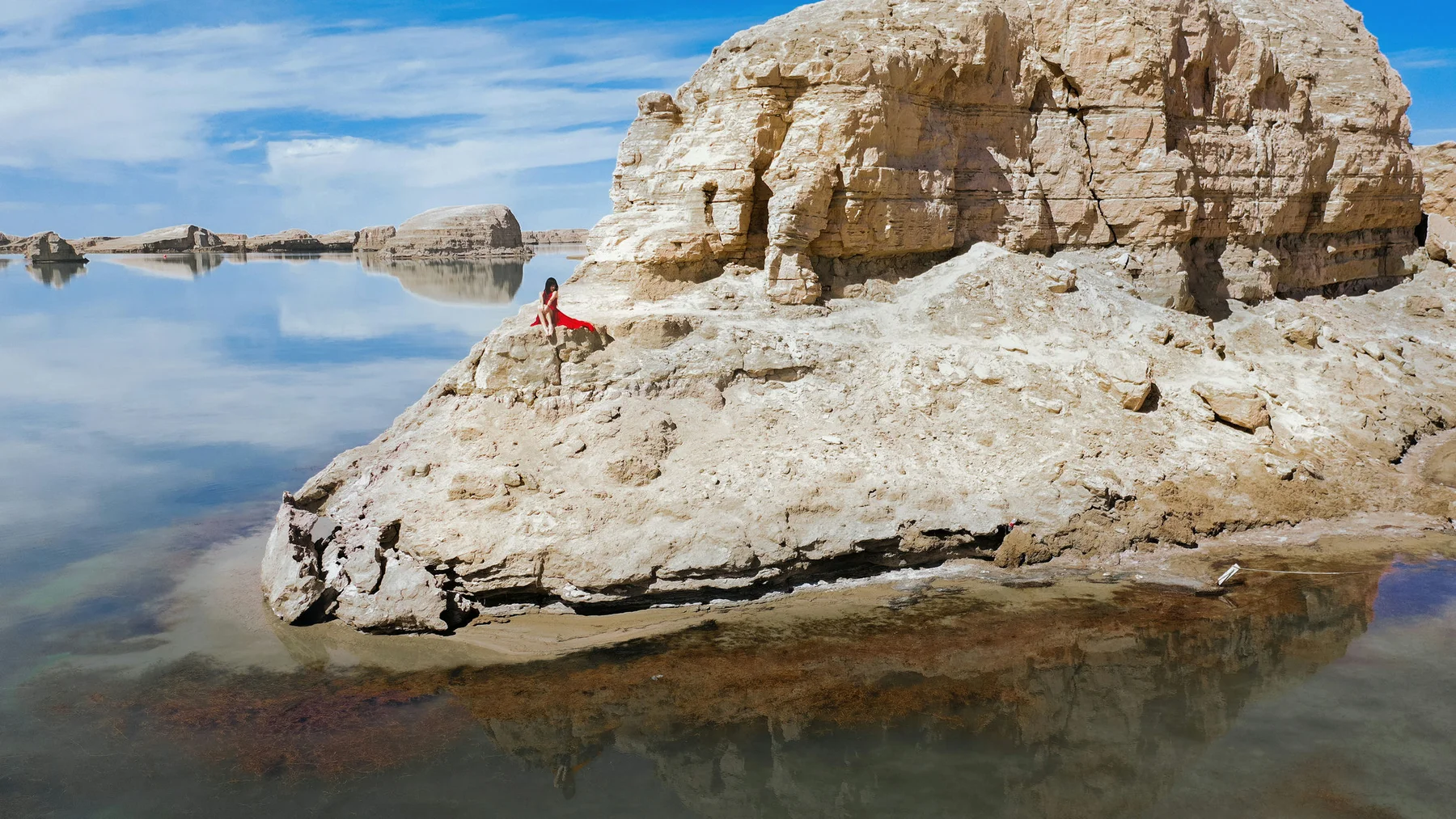 MTYH 喵糖映画 Vol.372 海边红裙 - 2