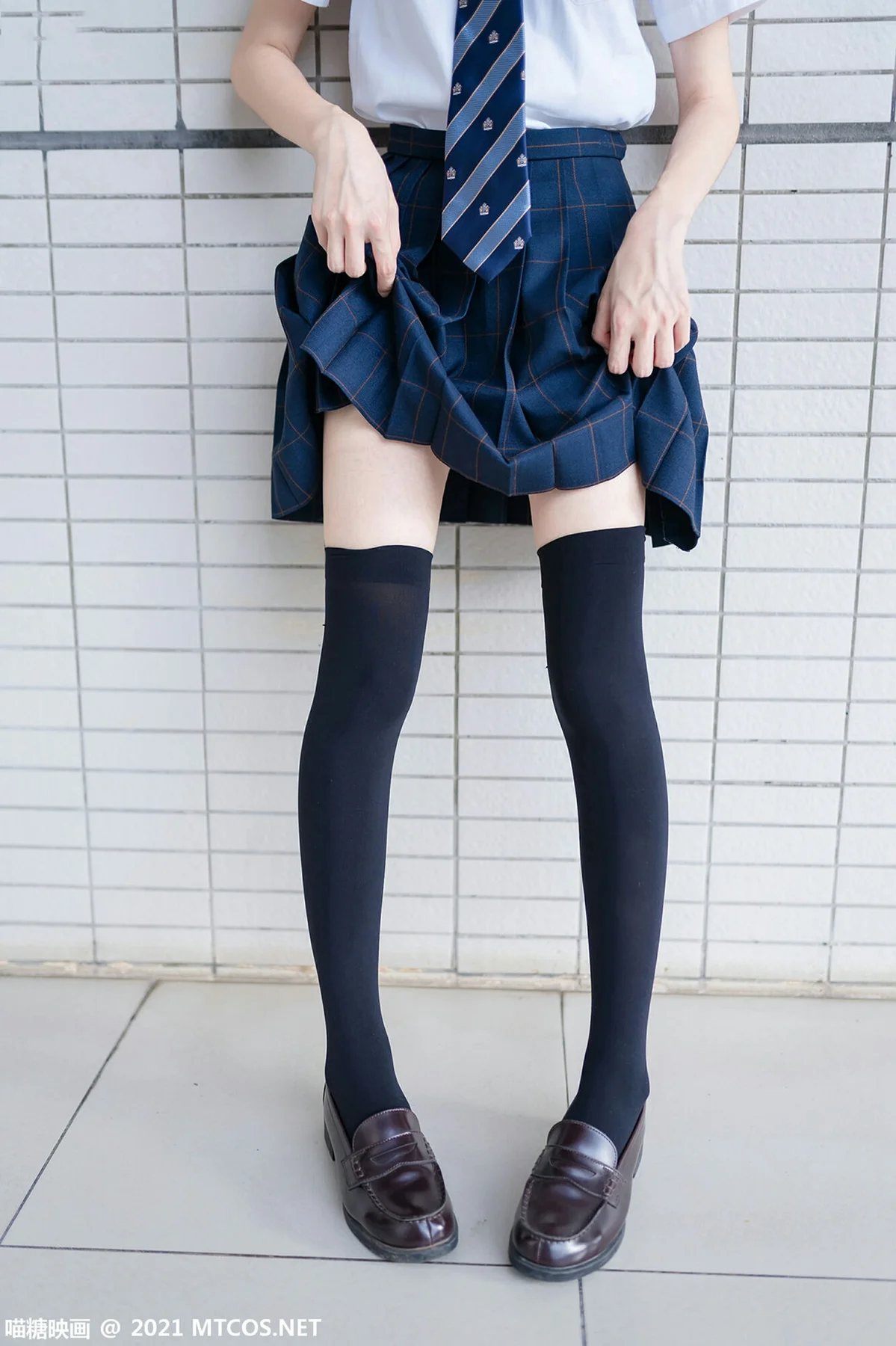 MTYH 喵糖映画 Vol.376 纤纤细腿jk制服 - 8