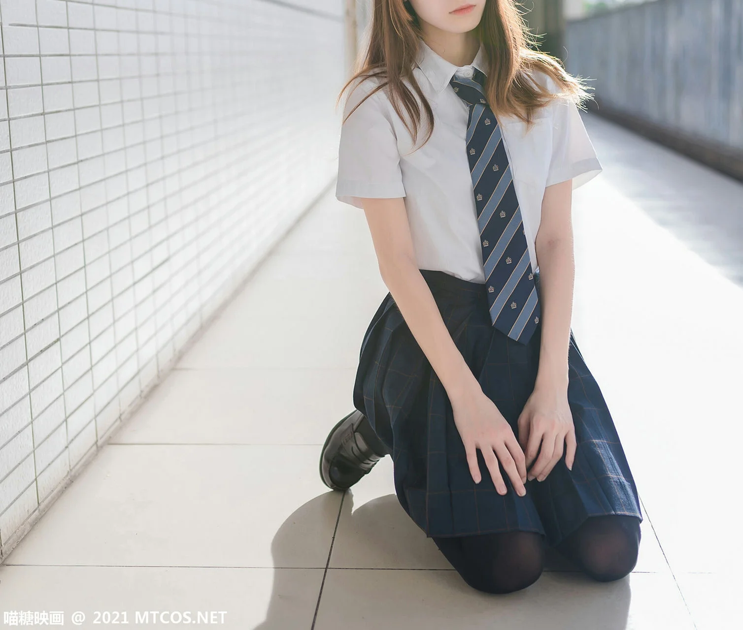 MTYH 喵糖映画 Vol.376 纤纤细腿jk制服 - 7