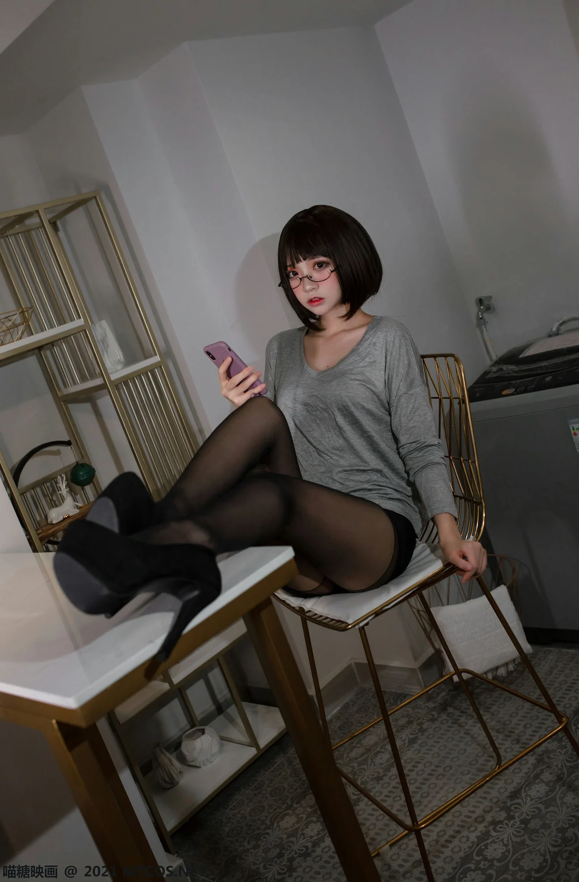 MTYH 喵糖映画 Vol.378 居家ol - 3