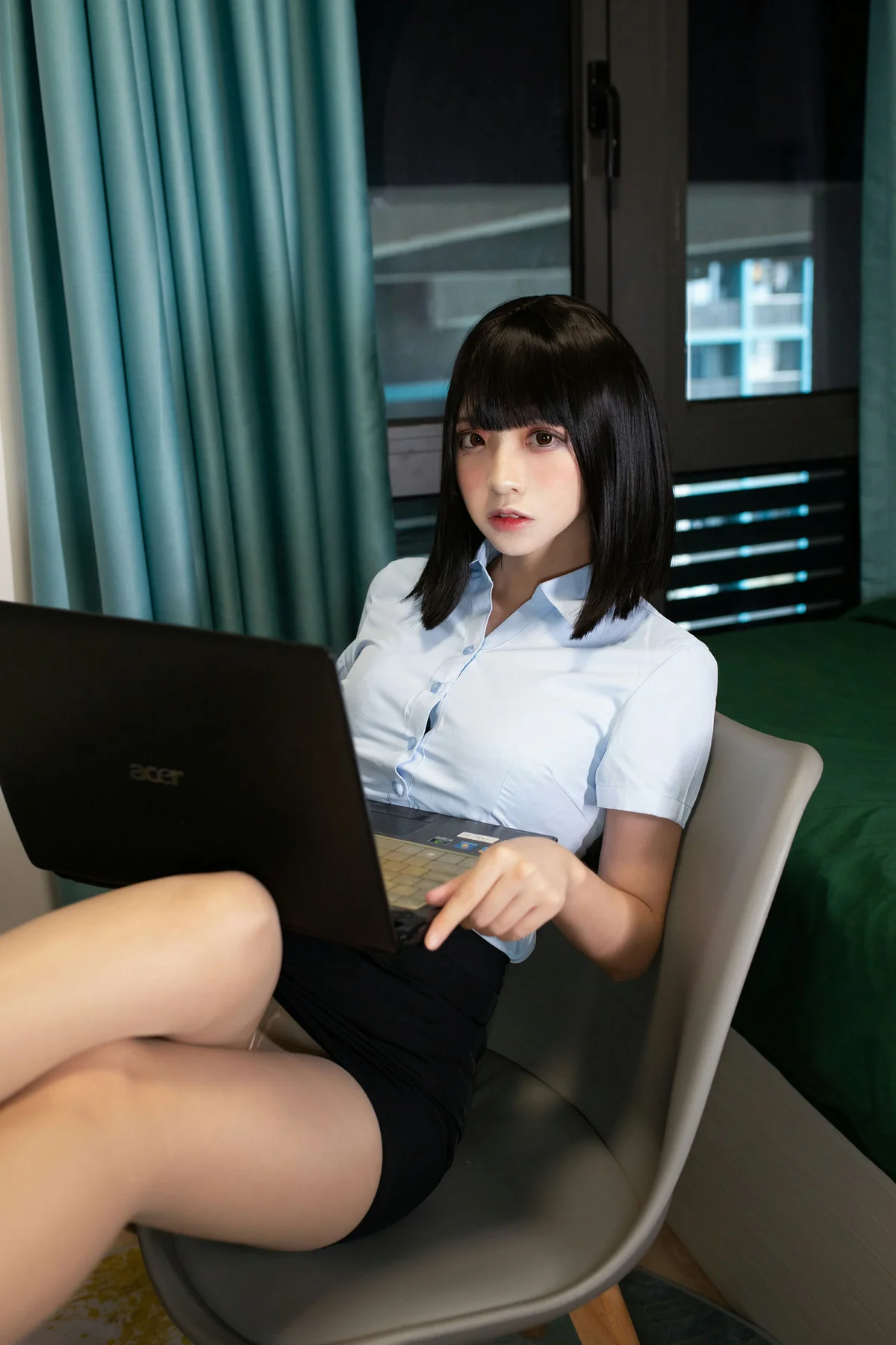 MTYH 喵糖映画 Vol.386 个性制服少女 勤务ol - 5