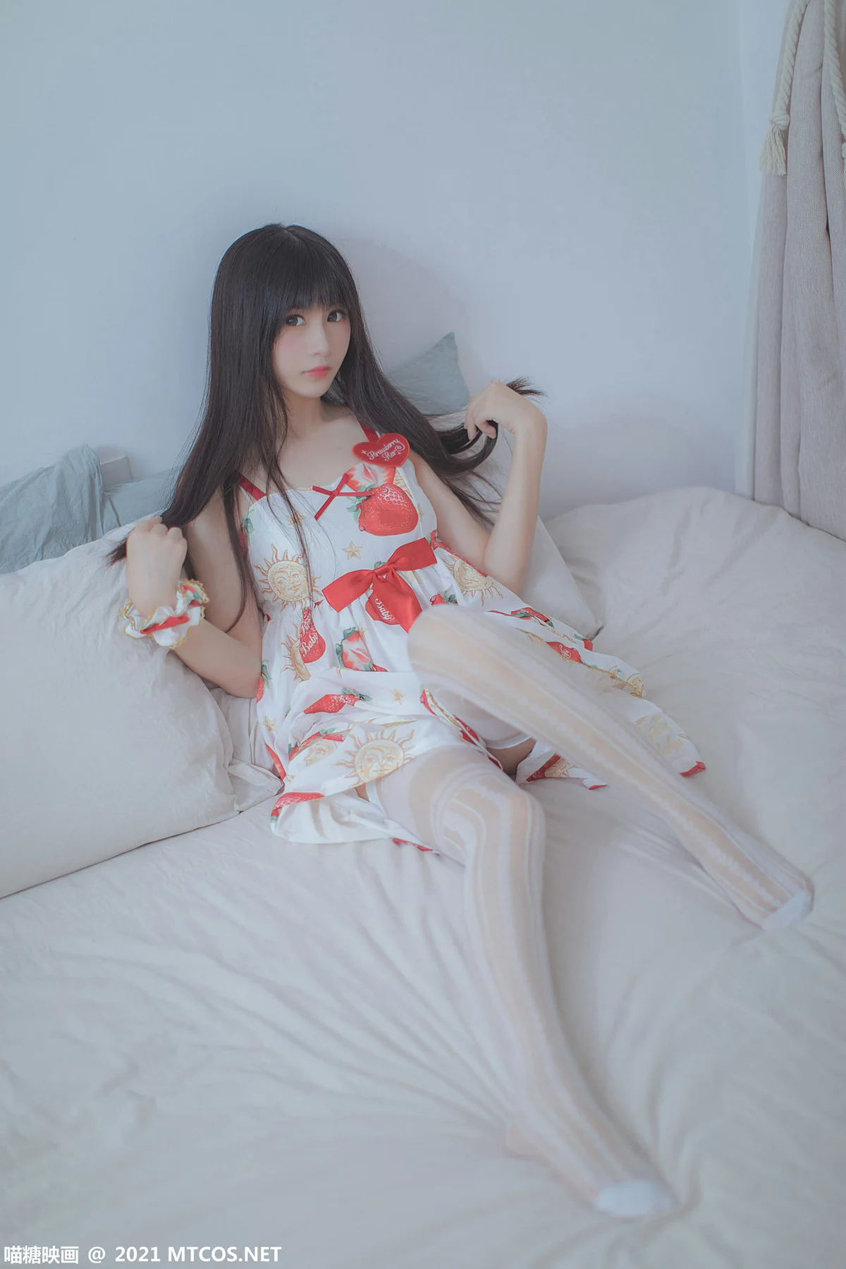 MTYH 喵糖映画 Vol.407 草莓小裙子 - 7