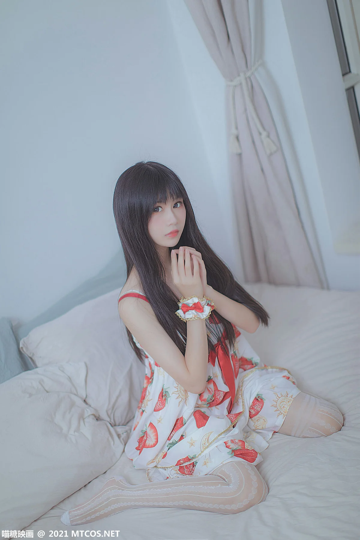 MTYH 喵糖映画 Vol.407 草莓小裙子 - 1