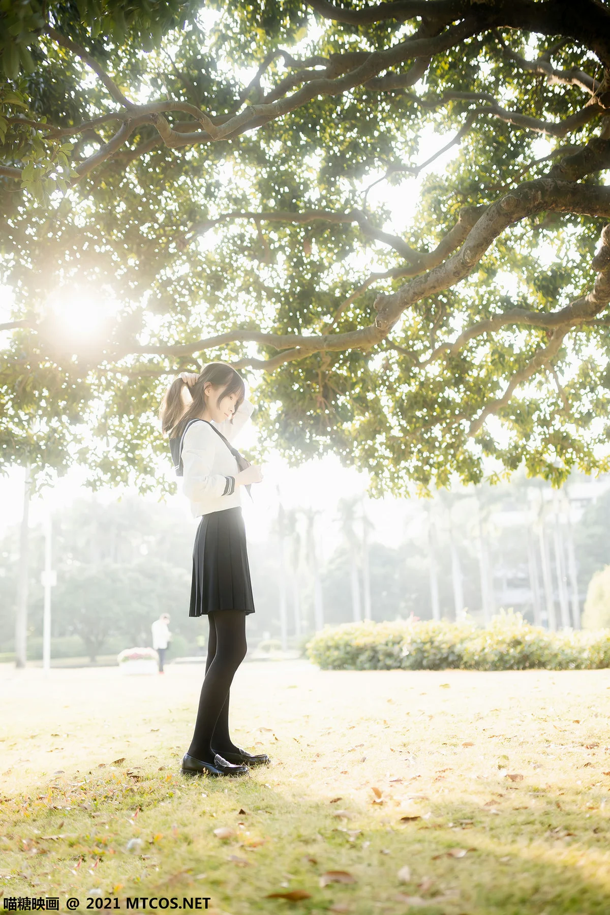 MTYH 喵糖映画 Vol.409 黄昏下的jk - 8