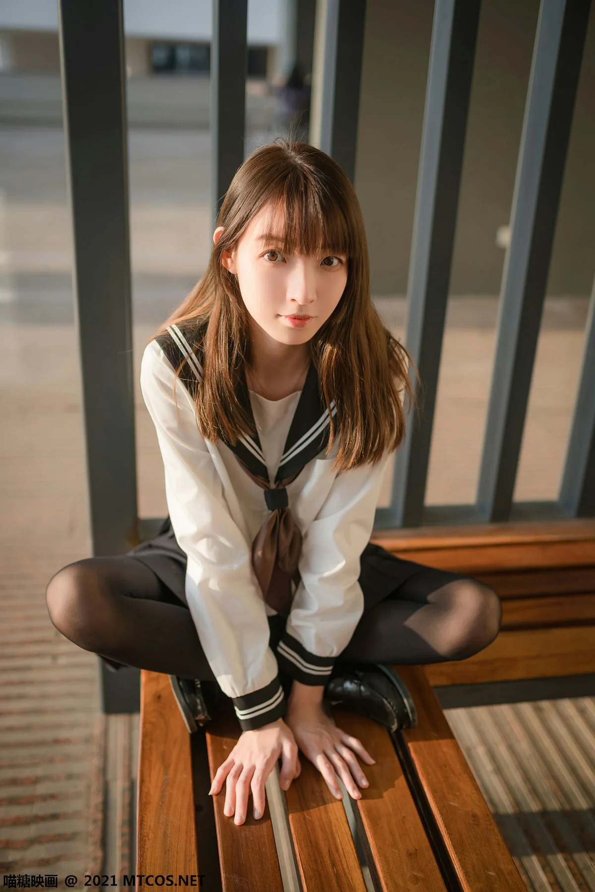 MTYH 喵糖映画 Vol.409 黄昏下的jk - 8