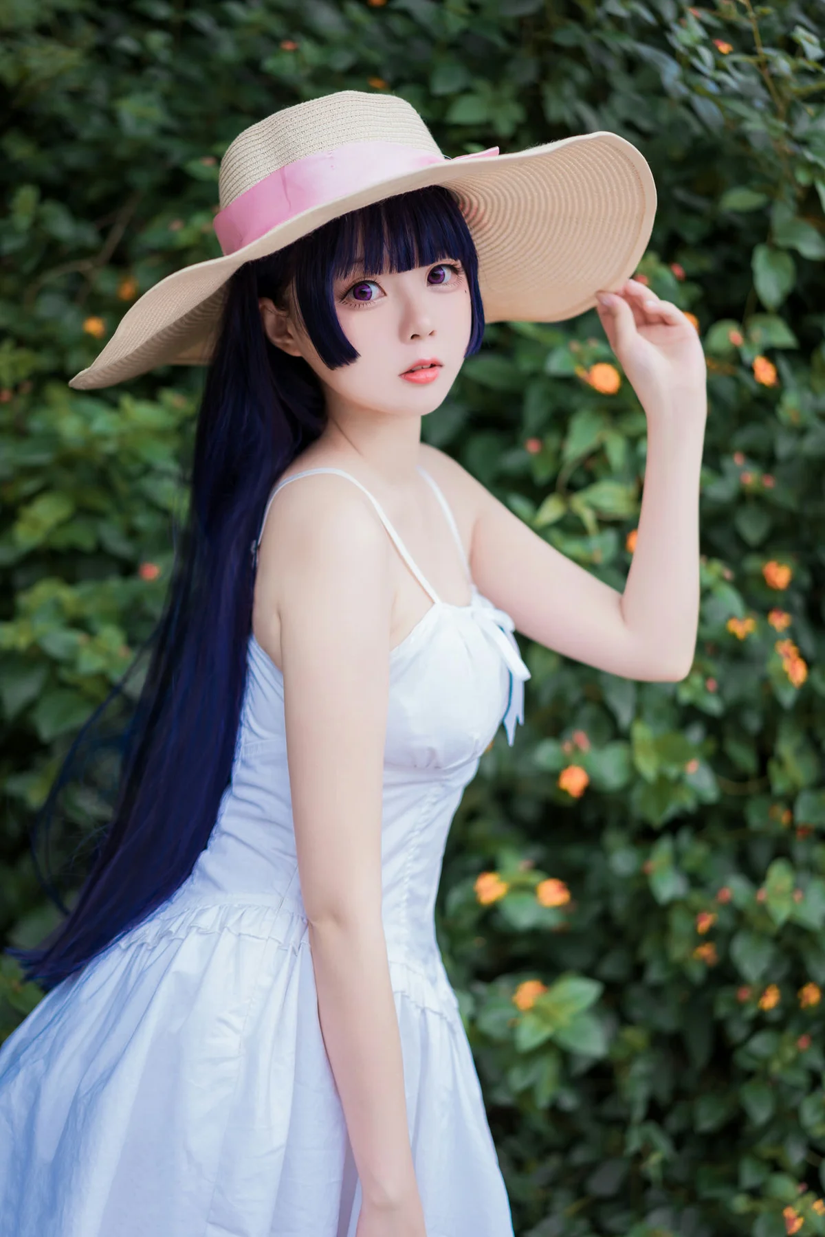 MTYH 喵糖映画 Vol.414 花园白裙 - 1