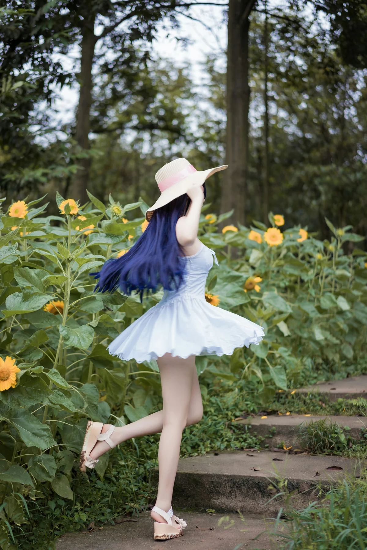 MTYH 喵糖映画 Vol.414 花园白裙 - 2