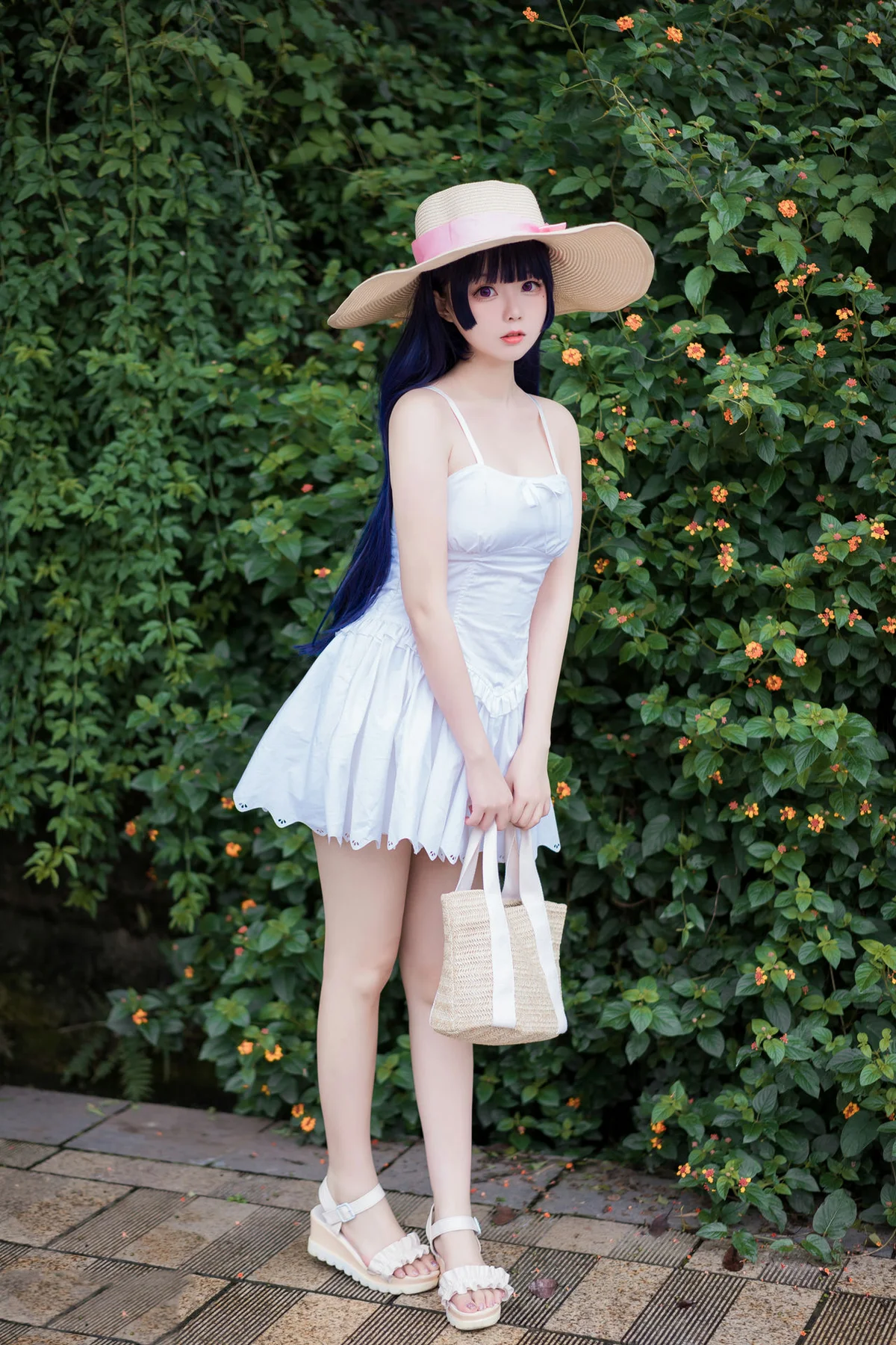 MTYH 喵糖映画 Vol.414 花园白裙 - 5