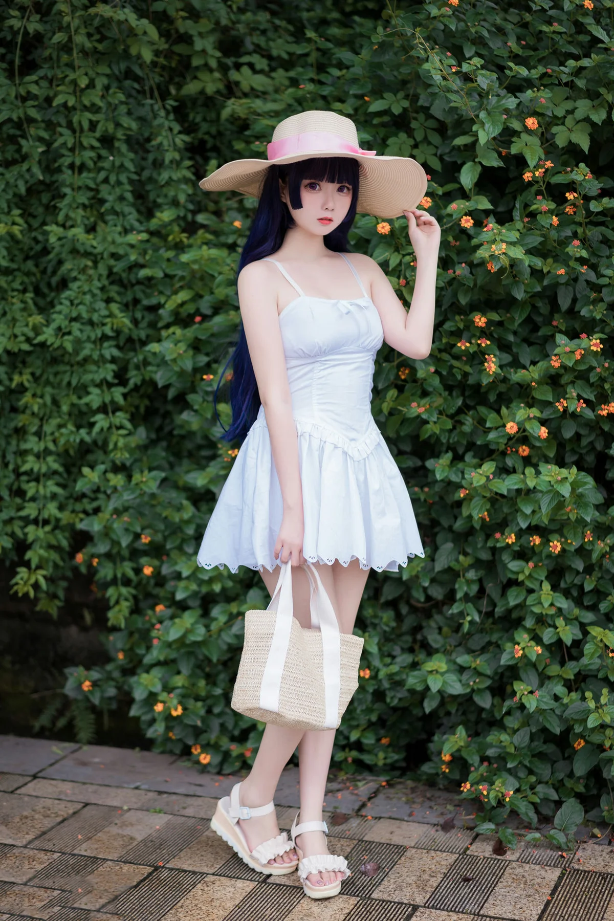 MTYH 喵糖映画 Vol.414 花园白裙 - 6