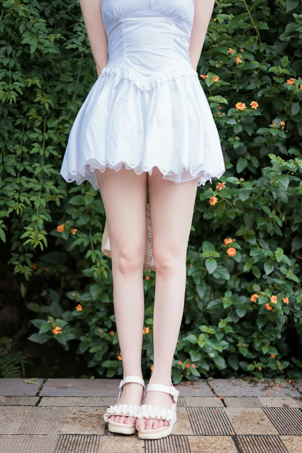 MTYH 喵糖映画 Vol.414 花园白裙 - 1