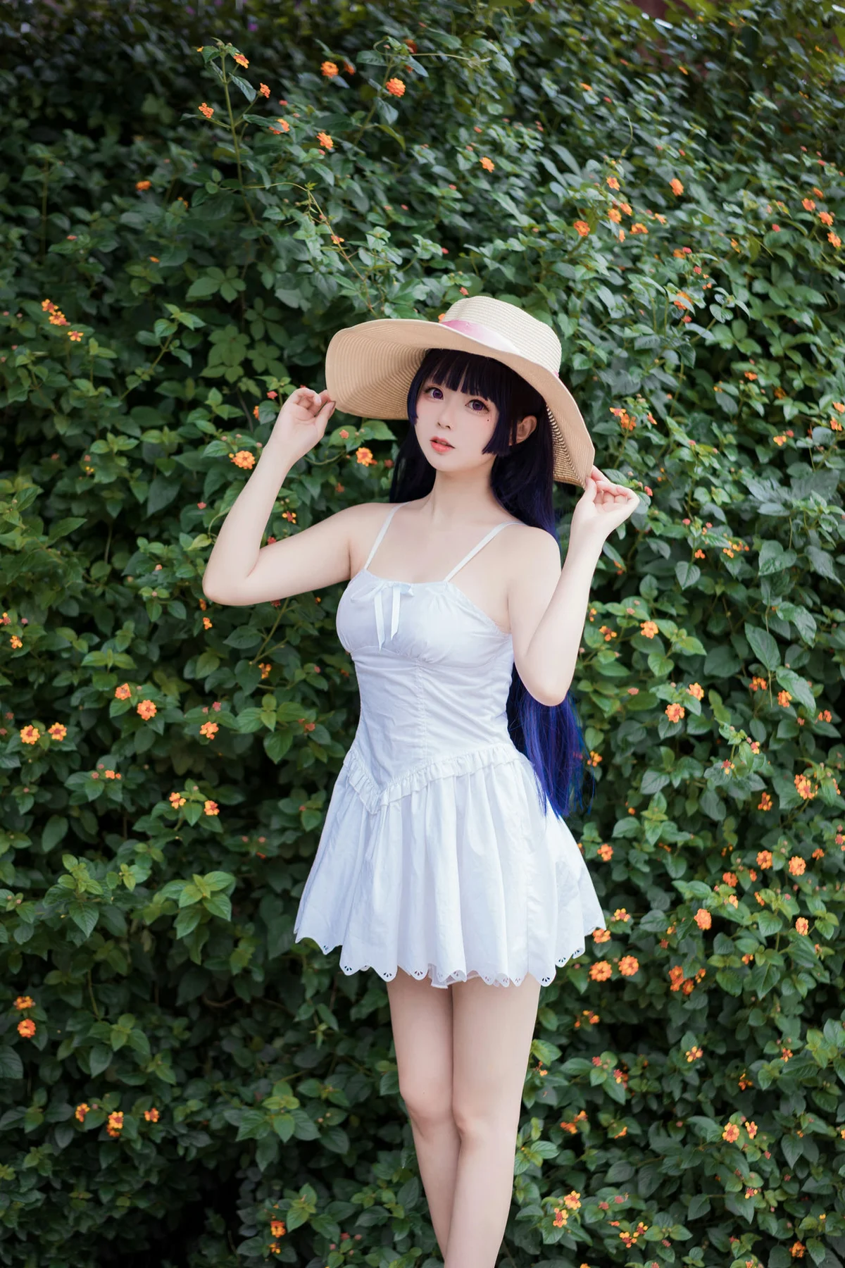 MTYH 喵糖映画 Vol.414 花园白裙 - 5