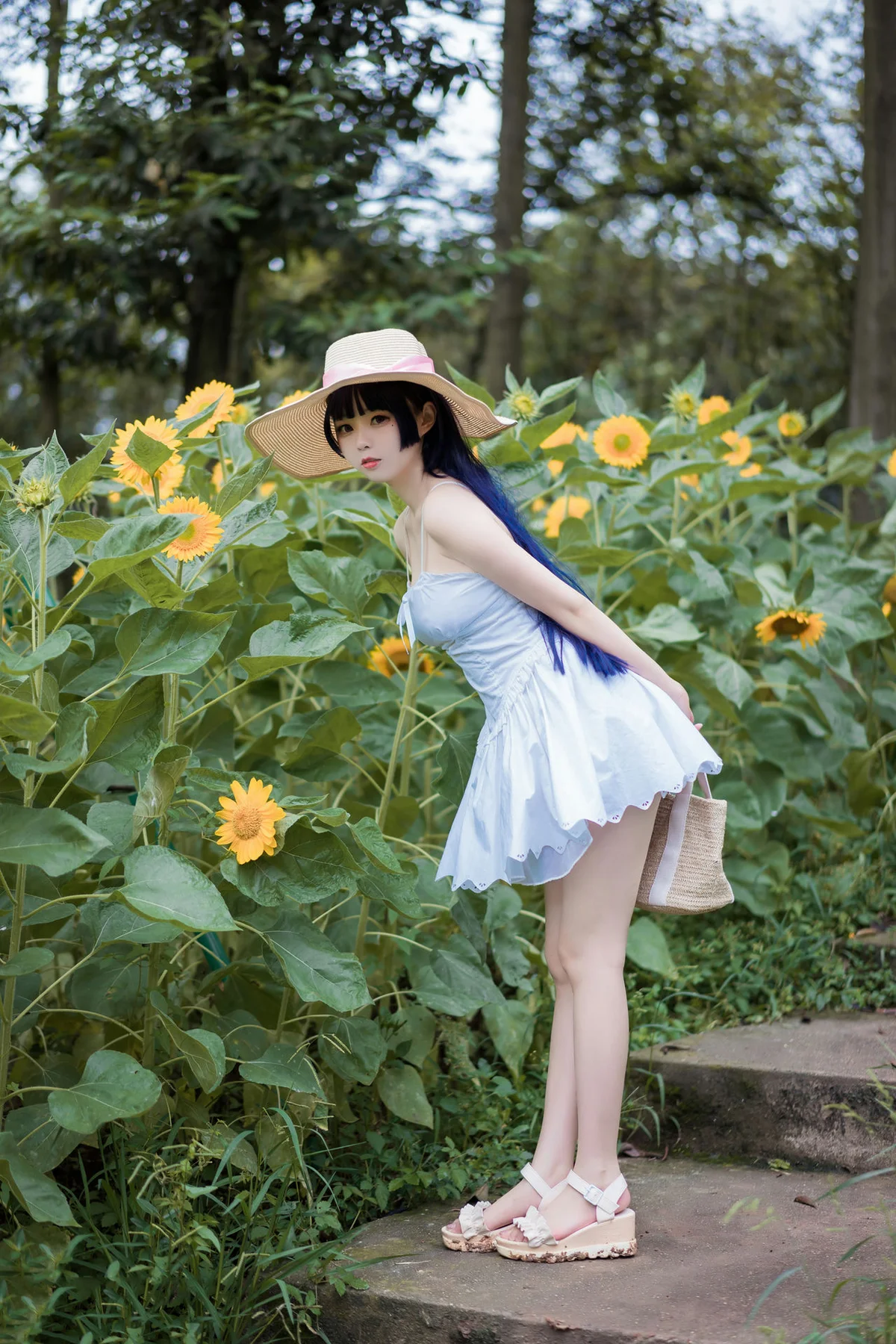 MTYH 喵糖映画 Vol.414 花园白裙 - 10