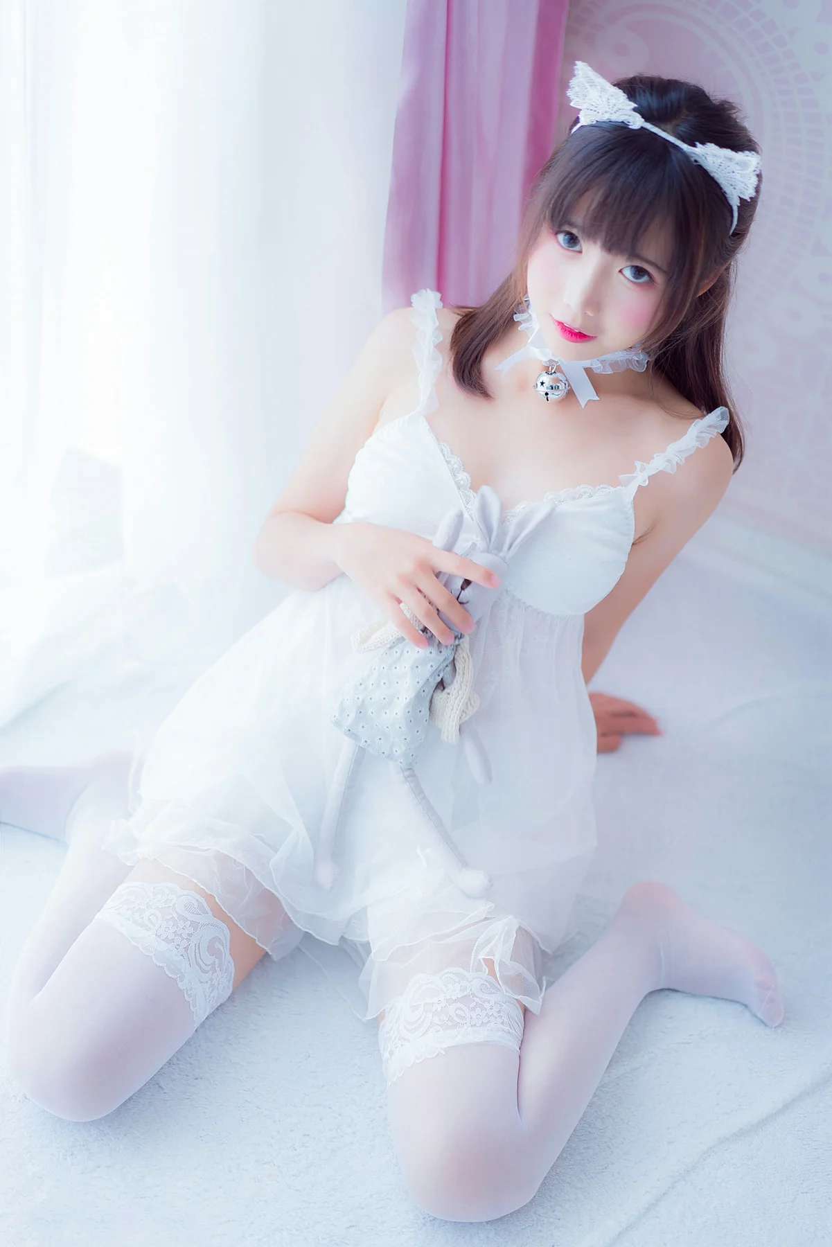 MTYH 喵糖映画 Vol.415 白裙少女 - 1