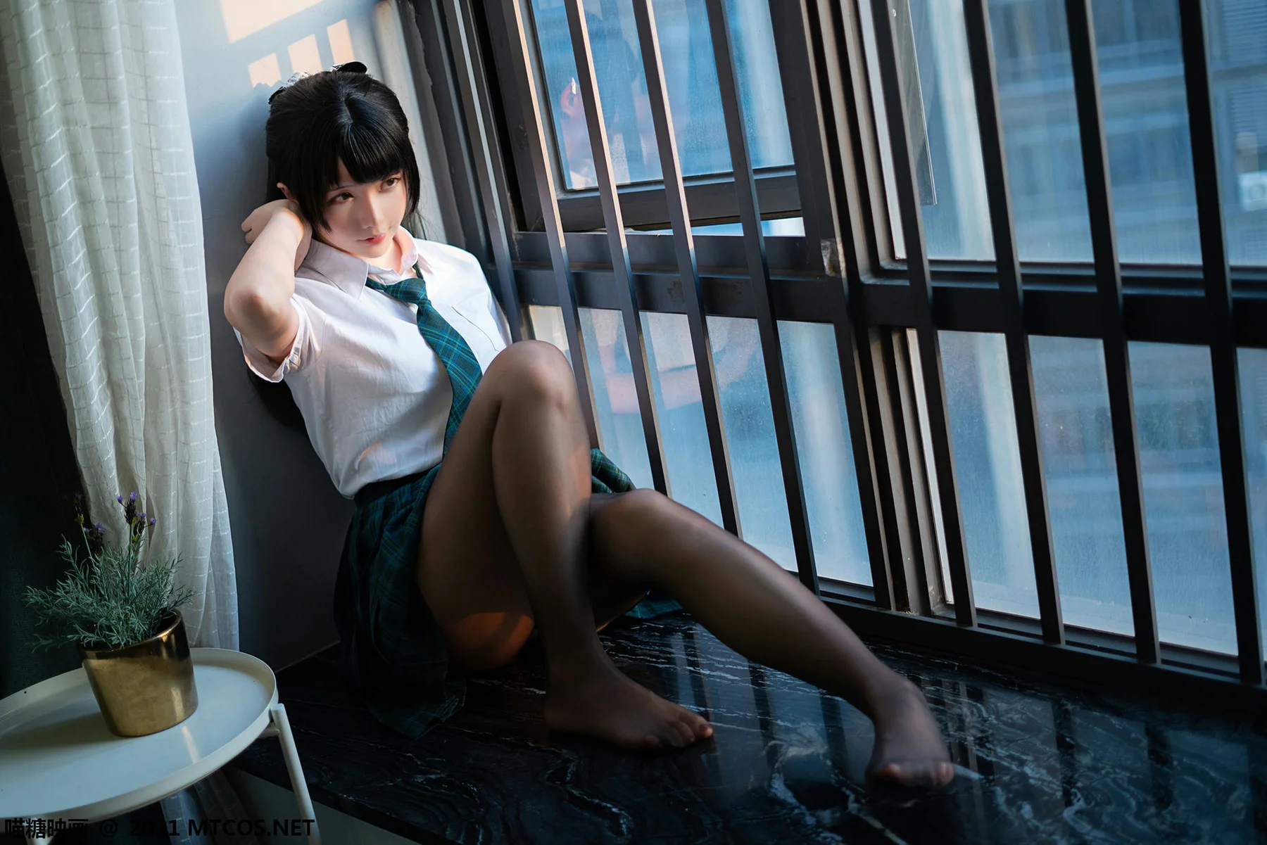 MTYH 喵糖映画 Vol.435 绿色jk - 6