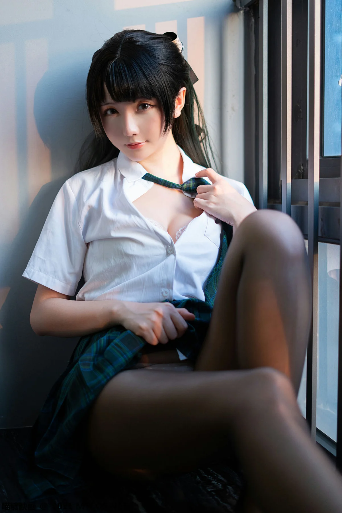 MTYH 喵糖映画 Vol.435 绿色jk - 8