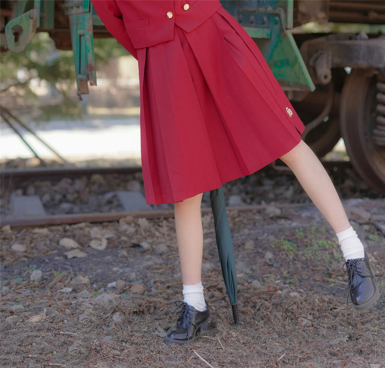 MTYH 喵糖映画 Vol.444 红色jk裙 - 8