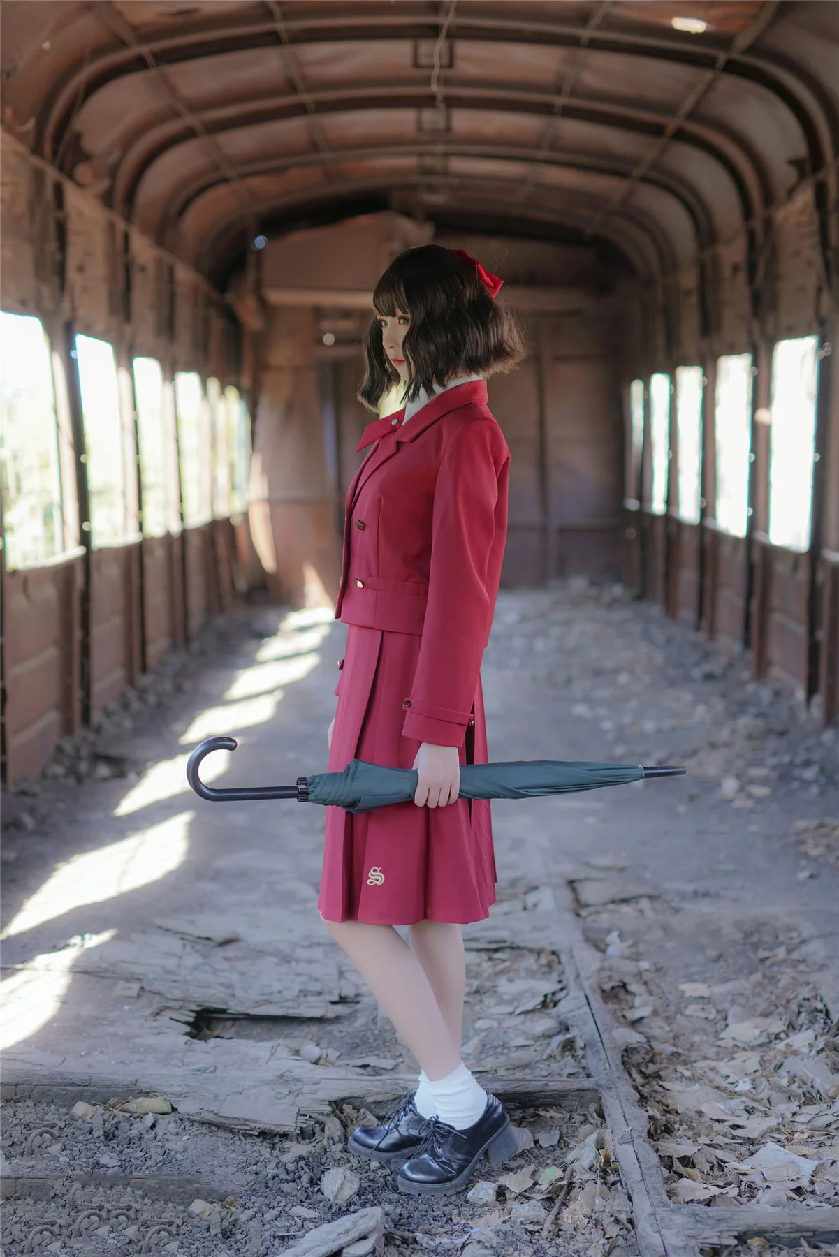 MTYH 喵糖映画 Vol.444 红色jk裙 - 10