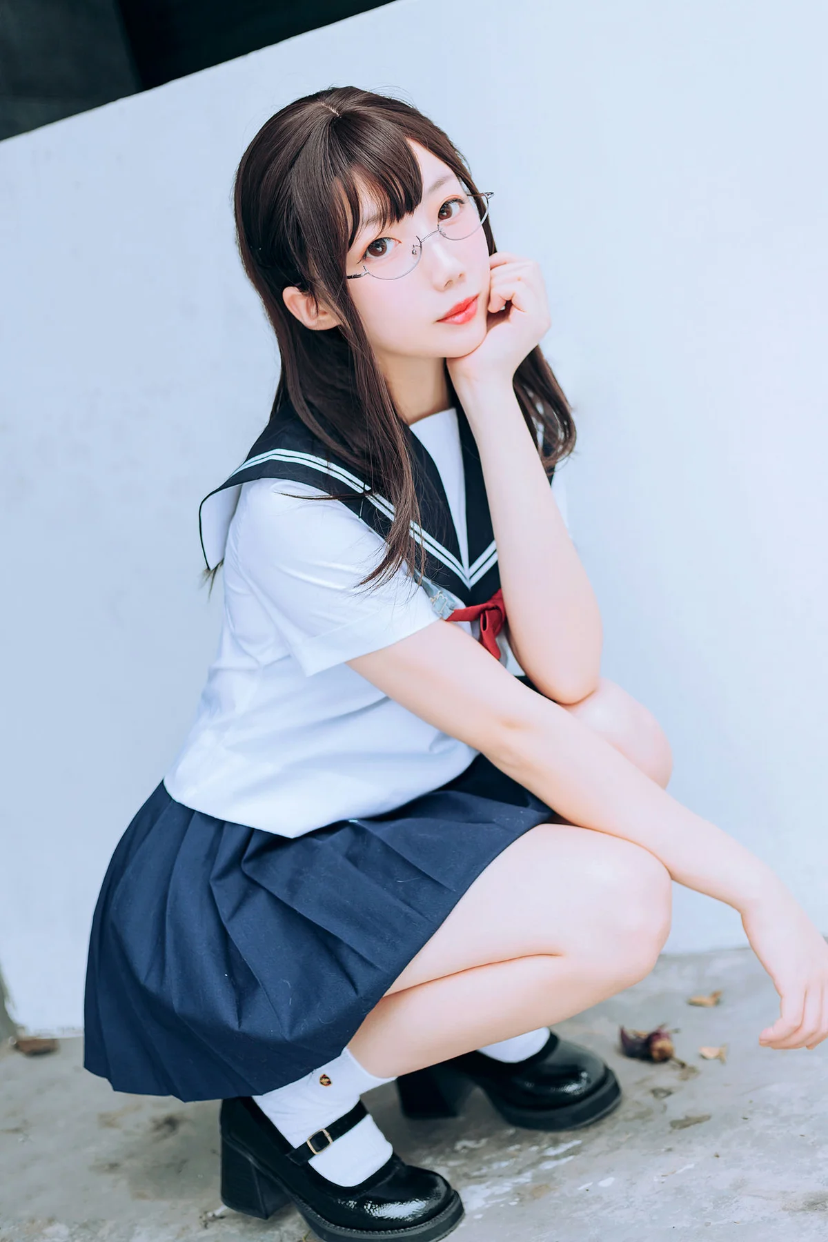 MTYH 喵糖映画 Vol.446 绿意jk制服 - 6