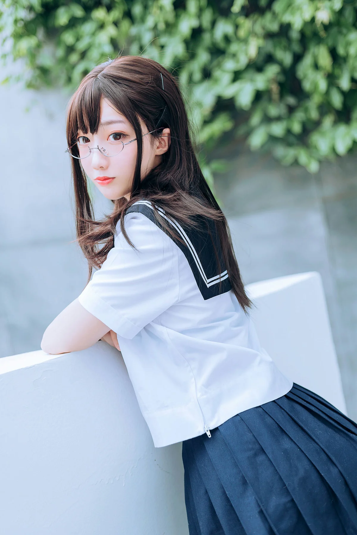 MTYH 喵糖映画 Vol.446 绿意jk制服 - 10