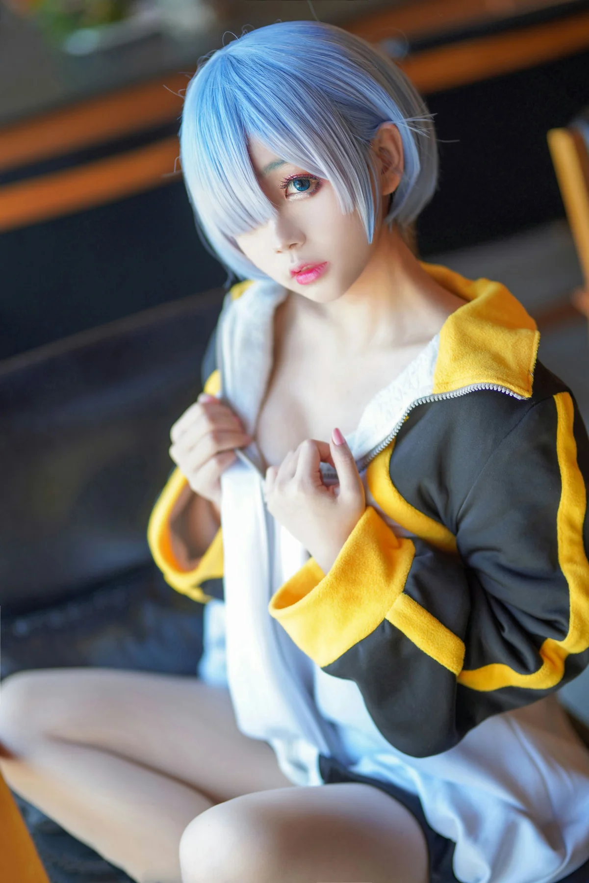 MTYH 喵糖映画 Vol.449 雷姆蓝发 - 9