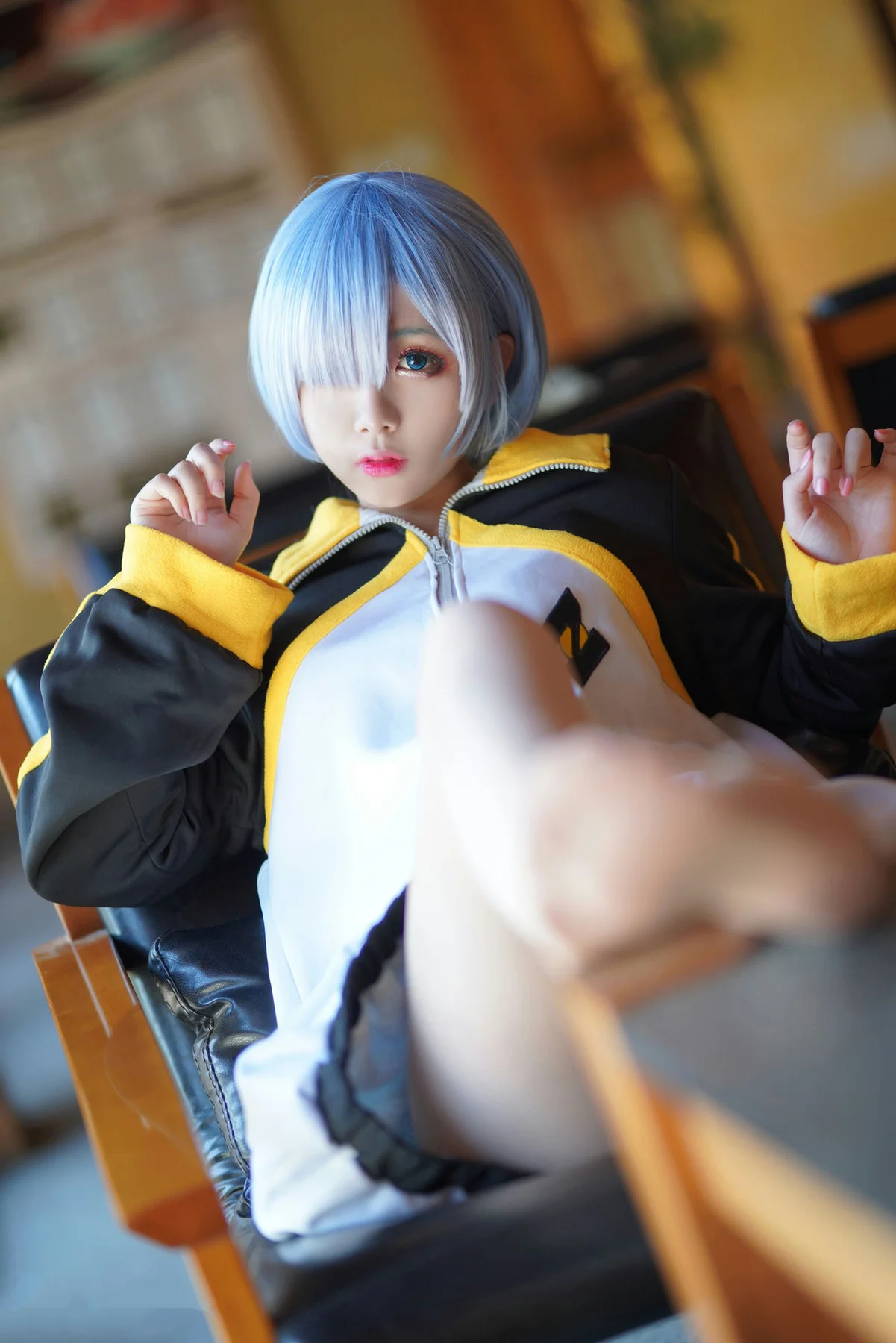 MTYH 喵糖映画 Vol.449 雷姆蓝发 - 7