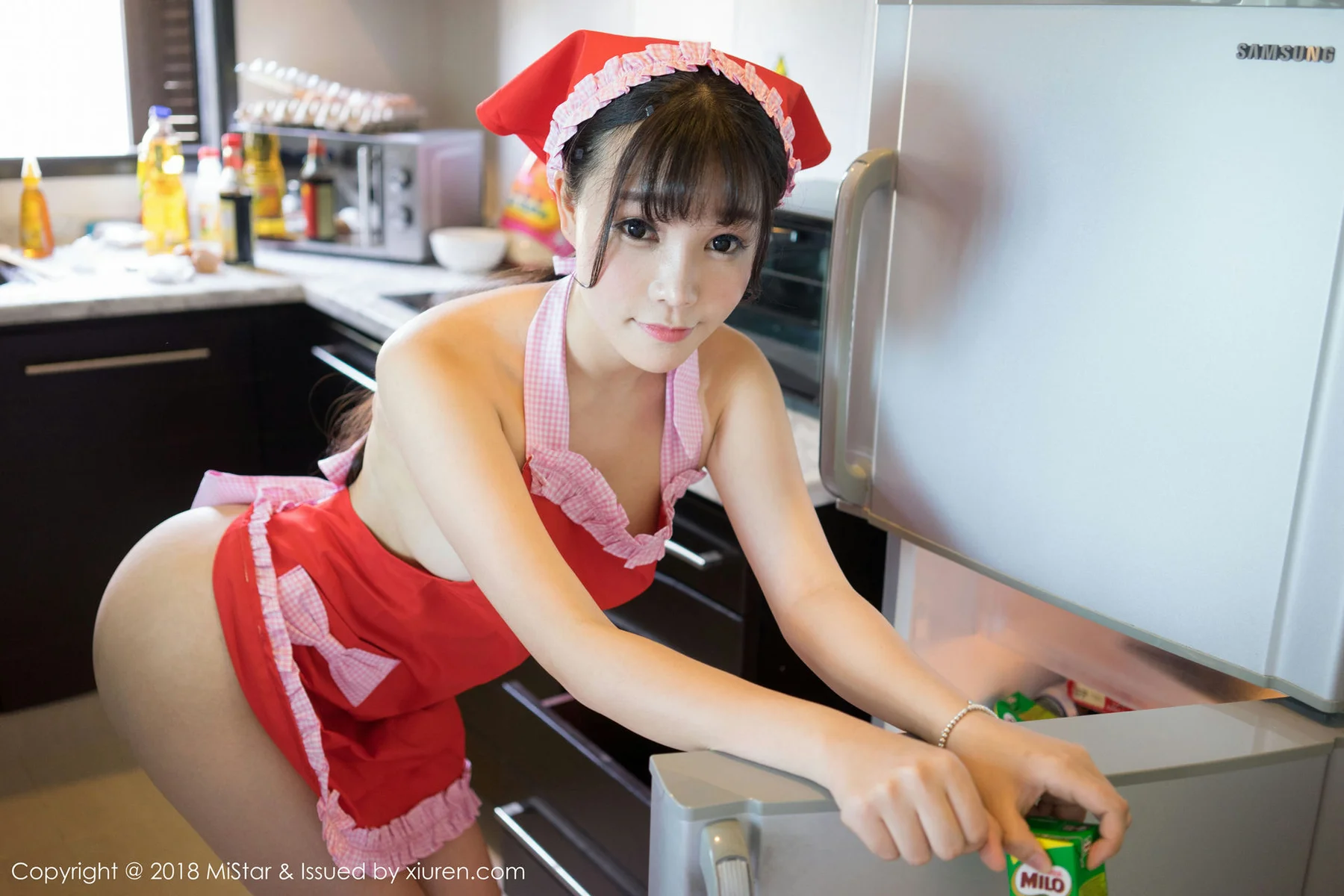 MiStar 魅妍社 Vol.236 芝芝Booty 吃货厨娘 - 2